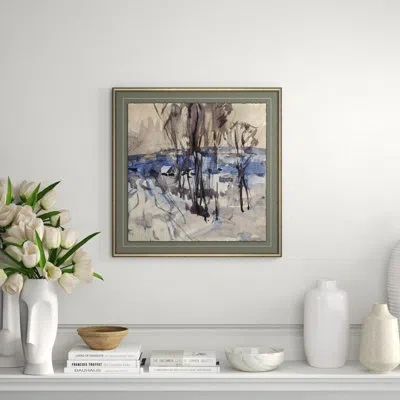 Soicher Marin 'russian Landscape 6' - Picture Frame Painting On Paper In Multi