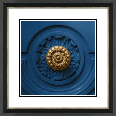 Soicher Marin San Honore By David Phoenix - Picture Frame Photograph On Paper In Blue;gold