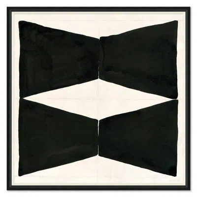Soicher Marin Sculptures (var. 2) By Susan Hable - Single Picture Frame Print In Black Framed