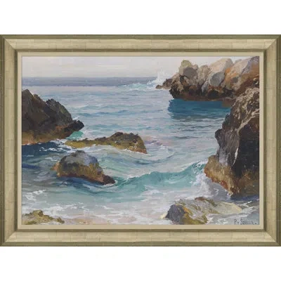 Soicher Marin Seascape Surf By Spaun - Single Picture Frame Print In Multi