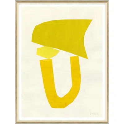 Soicher Marin 'shine' By Susan Hable Picture Frame Painting In Yellow