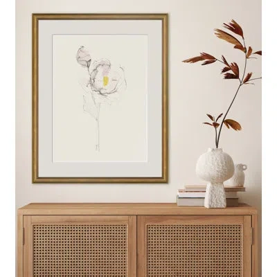 Soicher Marin Simple Harmony I By Yuki Osada - Single Picture Frame Painting In Brown
