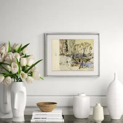 Soicher Marin Small Russian Sketches 15 - Picture Frame Painting On Paper In Multi