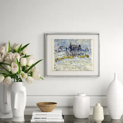 Soicher Marin 'small Russian Sketches' - Picture Frame Painting On Paper In Multi