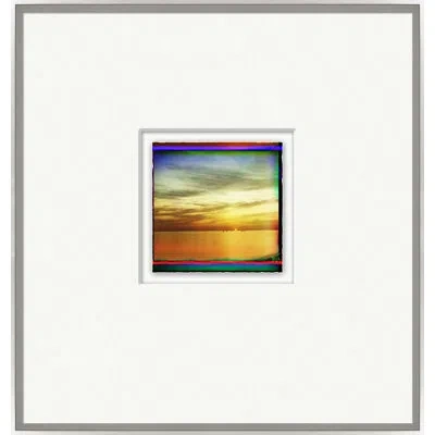 Soicher Marin 'solarized Color Photos 10' - Picture Frame Photograph On Paper In Brown;gray;yellow