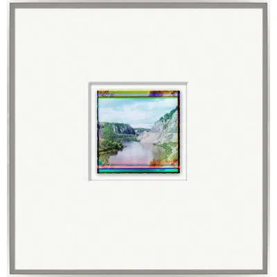 Soicher Marin 'solarized Color Photos 12' - Picture Frame Photograph On Paper In Blue;green;gray