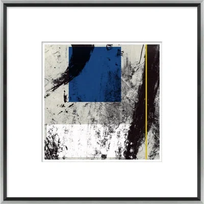 Soicher Marin Solution To The Problem 6 - Picture Frame Painting On Paper In White