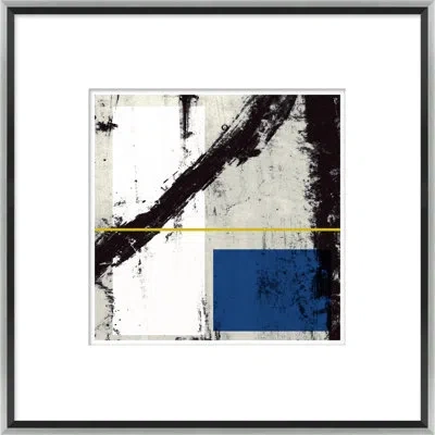 Soicher Marin 'solution To The Problem 8' - Picture Frame Painting On Paper In Black
