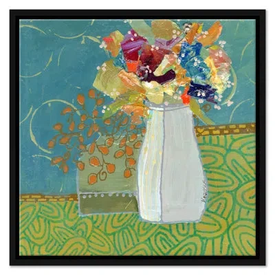 Soicher Marin Spring Bouquet By Jill Krasner - Single Picture Frame Painting On Canvas In Multi