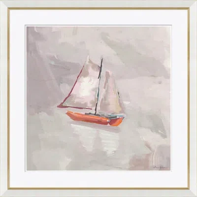 Soicher Marin 'still' By Dana Gibson - Picture Frame Painting On Paper In Brown;light Purple