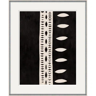 Soicher Marin Striped Abstract Ii By Paule Marrot - Single Picture Frame Print In Multi