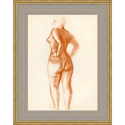 Soicher Marin Studies Of Nudes In Sepia Ii - Single Picture Frame Painting In Multi
