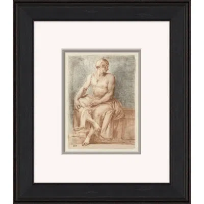 Soicher Marin Study Of Seated Nude - Single Picture Frame Print In Multi