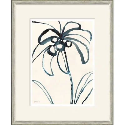 Soicher Marin Susan Hable Night Palm - Picture Frame Painting Print In Multi