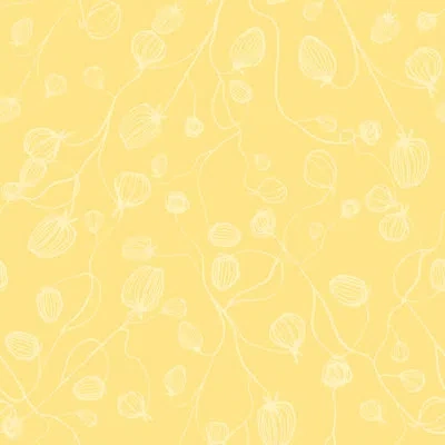 Soicher Marin Susan Hable Onions 33' L X 20.5" W  Wallpaper Roll In Yellow