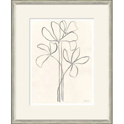 Soicher Marin Susan Hable Shiny Leaves - Picture Frame Painting Print In Multi