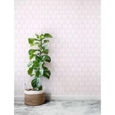 Soicher Marin Susan Hable Tulip 33' L X 20.5" W  Wallpaper Roll In Multi