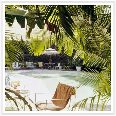 Soicher Marin Swimming Pool' By Horst P. Horst - Picture Frame Photograph On Paper In Multi