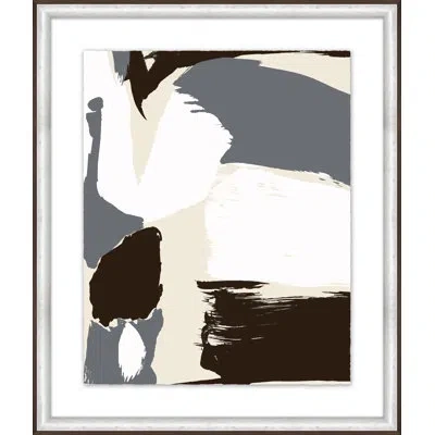 Soicher Marin Take A Memo 3 - Picture Frame Painting On Paper In Black;gray;beige