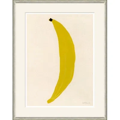 Soicher Marin 'telephone' By Susan Hable - Picture Frame Painting On Paper In Yellow