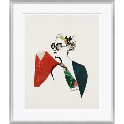 Soicher Marin Textile Lifestyle - Picture Frame Graphic Art On Paper In Multi
