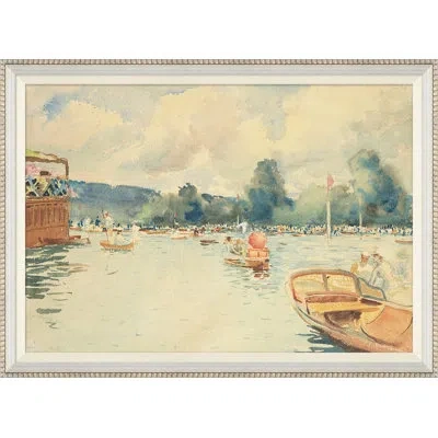 Soicher Marin The Regatta By Curtis - Single Picture Frame Print In Multi