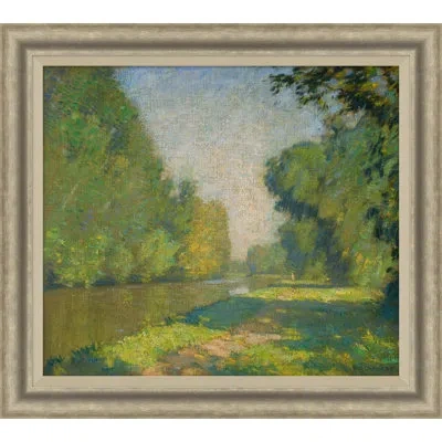 Soicher Marin The Tow Path By Lanthrop - Single Picture Frame Print