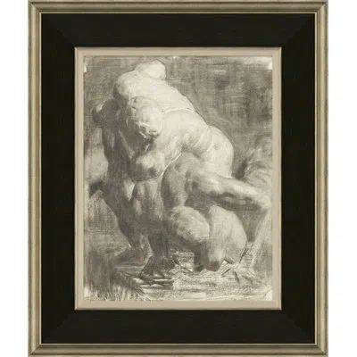 Soicher Marin The Wrestlers By Anshutz - Single Picture Frame Print In Multi