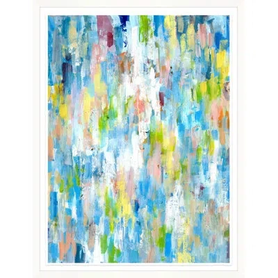 Soicher Marin 'three Martini Lunch' - Picture Frame Painting On Paper In Multi