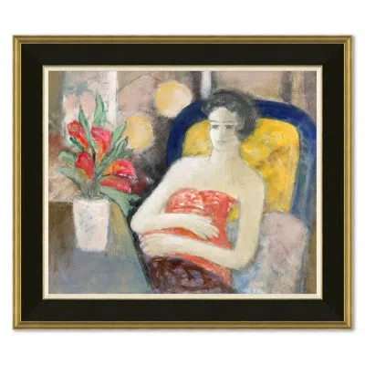 Soicher Marin Time To Think - Picture Frame Painting On Canvas In Multi
