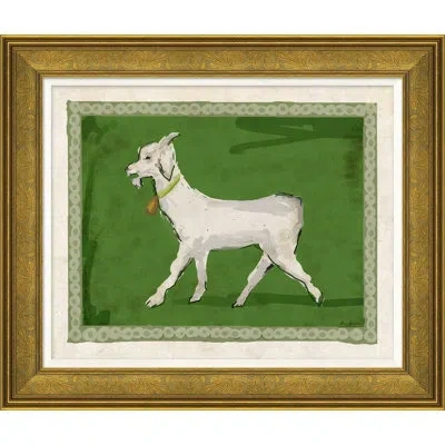 Soicher Marin 'vallaurus In Green' By Dana Gibson - Picture Frame Painting On Paper