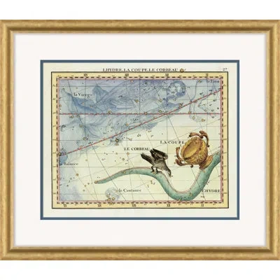 Soicher Marin Virgo By David Phoenix - Picture Frame Graphic Art On Paper In Blue;brown;green