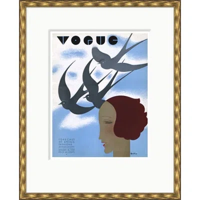 Soicher Marin " Vogue Cover, Forecast Of Spring Fashions, William Bolin, February 18, 1930 " In Multi
