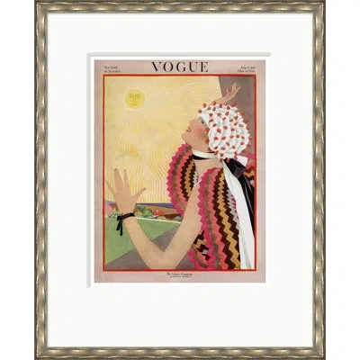 Soicher Marin " Vogue Cover, New York In Summer, George Wolfe Plank, July 15, 1922 " In Multi