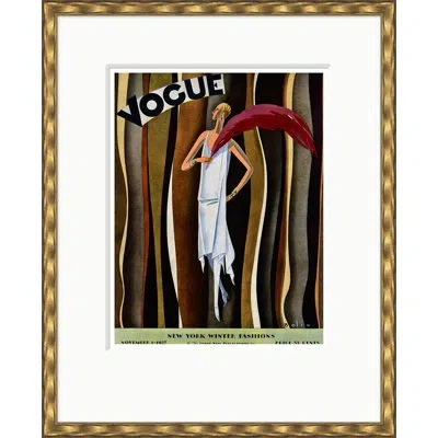 Soicher Marin " Vogue Cover, Ny Winter Fashions, William Bolin, November 1, 1927 " In Multi
