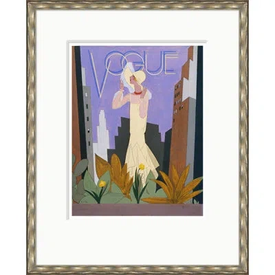 Soicher Marin " Vogue Cover, Woman In White, William Bolin, June 1, 1928 " In Multi