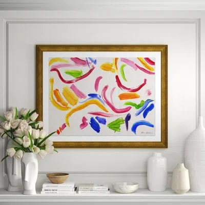 Soicher Marin 'volupte Series I' By Dana Gibson - Picture Frame Painting On Paper In Brown