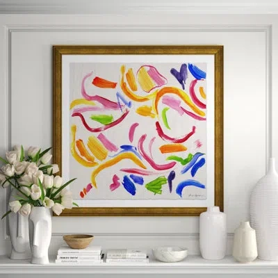 Soicher Marin 'volupte Series Ii' By Dana Gibson - Picture Frame Painting On Paper In Multi