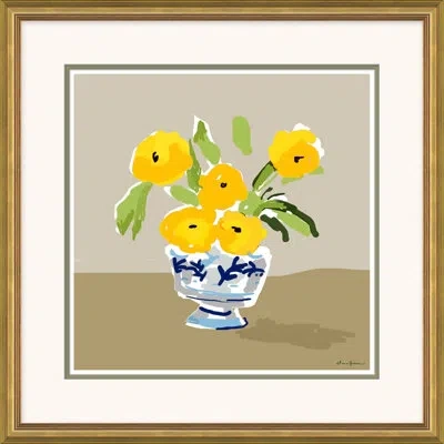 Soicher Marin Yellow Bowl By Dana Gibson In Brown;green;yellow