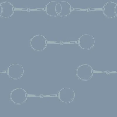 Soicher Marin Yuki Osada Bridal I 33' L X 20.5" W  Wallpaper Roll In Blue