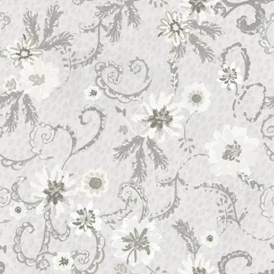 Soicher Marin Yuki Osada Floral 33' L X 20.5" W Wallpaper Roll In Multi