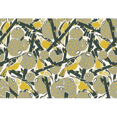 Soicher Marin Yuki Osada In The Woods 33' L X 20.5" W  Wallpaper Roll In Multi