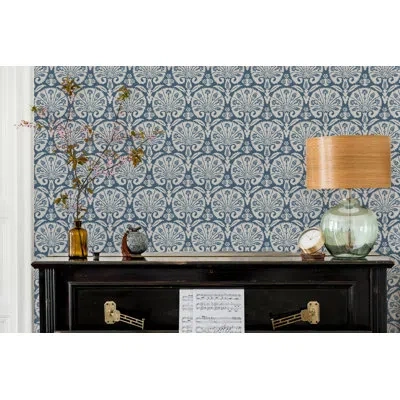 Soicher Marin Yuki Osada Papyrus Blossom 33' L X 20.5" W Wallpaper Roll In Multi