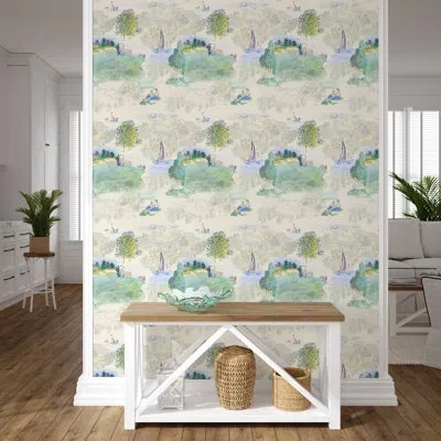 Soicher Marin Yuki Osada Reve De Paris 33' L X 20.5" W  Wallpaper Roll In Multi