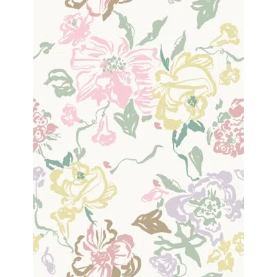 Soicher Marin Yuki Osada Shangrila 33' L X 20.5" W  Wallpaper Roll In Multi