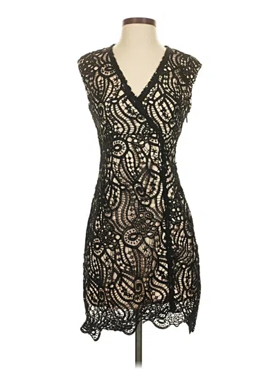 Pre-owned Soieblu Cocktail Dress In Black