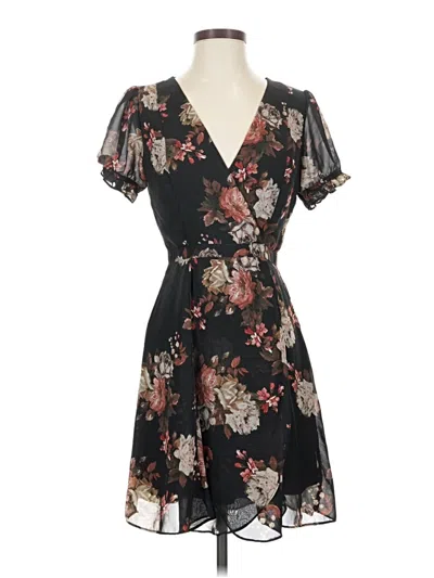 Pre-owned Soieblu Cocktail Dress In Black