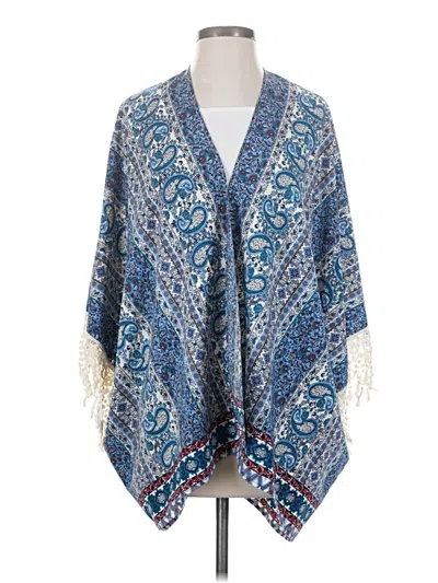 Pre-owned Soieblu Kimono In Blue