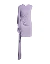 Soir Woman Mini Dress Lilac Size 4 Polyester In Purple