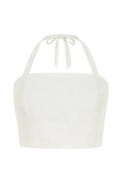 Soirée Miami Beach Women's White Ally Top